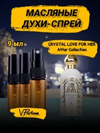 Сrystal love духи масляные attar collection (9 мл) КРИСТЛАВ_9_S