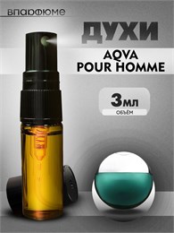 Масляные духи-спрей Bvlgary Aqva Pour Homme (3 мл) АКВАПУРХОМ_3_S