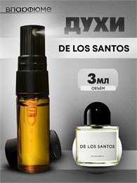 Духи по мотивам  Byredo De Los Santos (Спрей пробник 3 мл) САНТОС_3_S